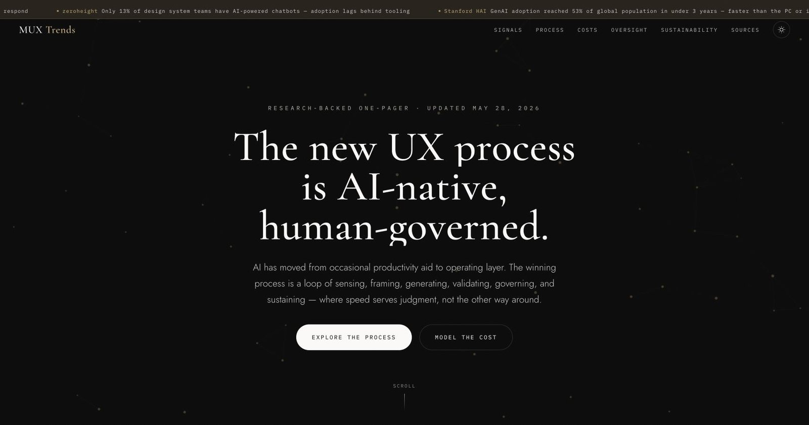 MUX, AI-native design framework
